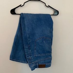 Express Dark Denim Mom Jean (10R)